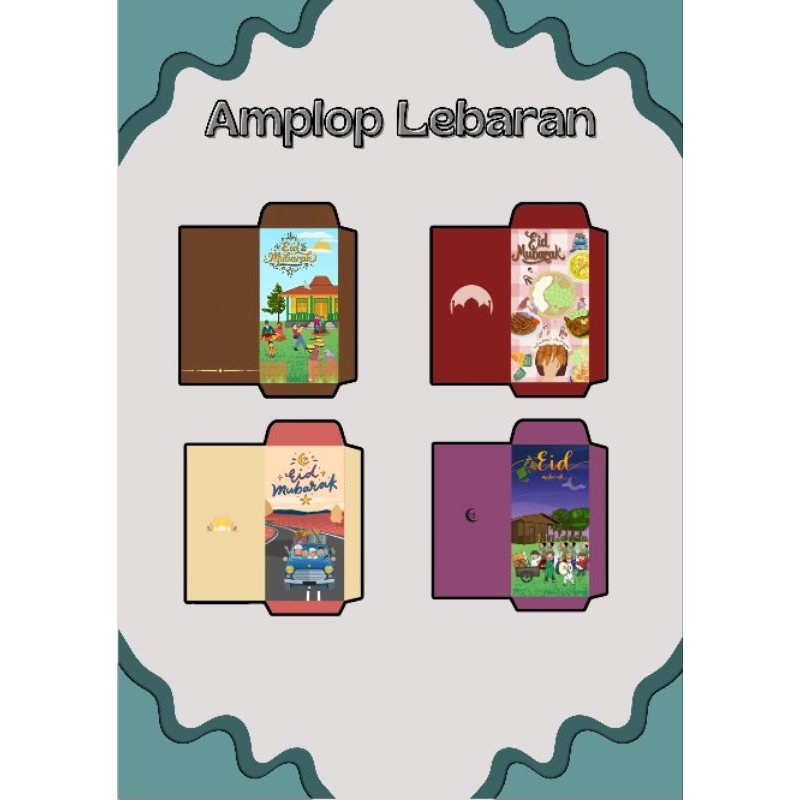 

AMPLOP LEBARAN KARAKTER | P2