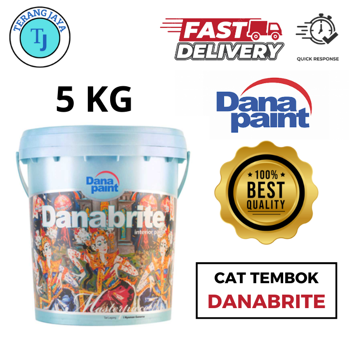 Cat Tembok Danabrite 5 kg - Dana Paint
