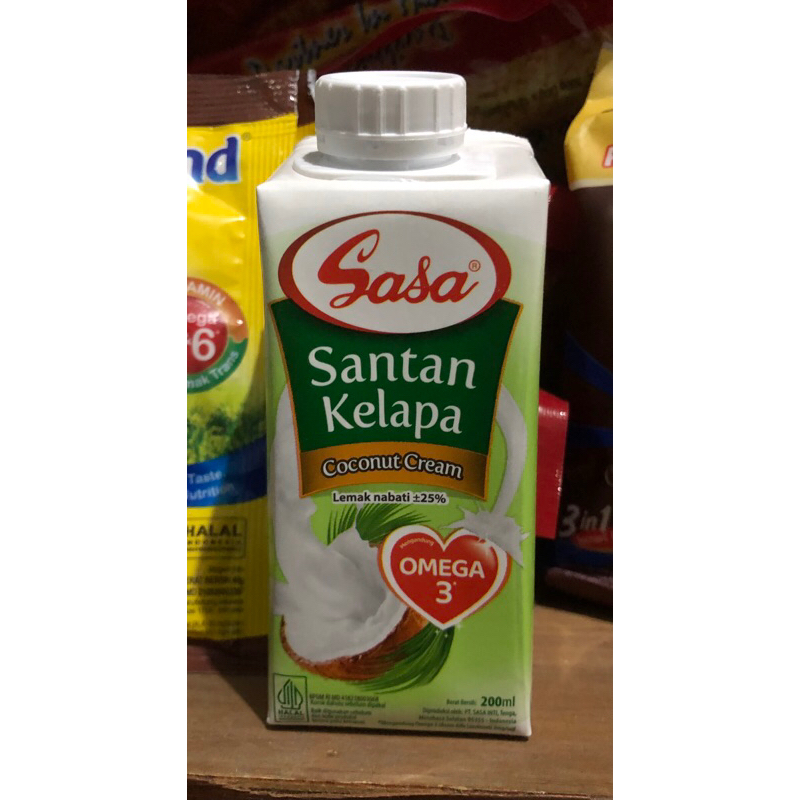 

Sasa santan kelapa 200ml ed 2026