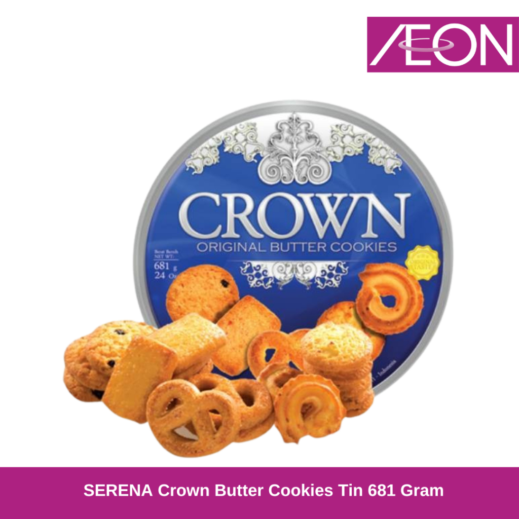 

SERENA Crown Butter Cookies Tin 681 Gram