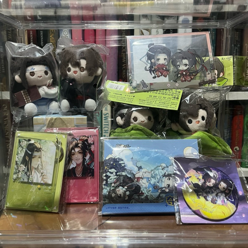 OFFICIAL Ready Stock Nice Fun Flower Series x MDZS Mo Dao Zu Shi Lan Wangji Wei Wuxian Wangxian Chib