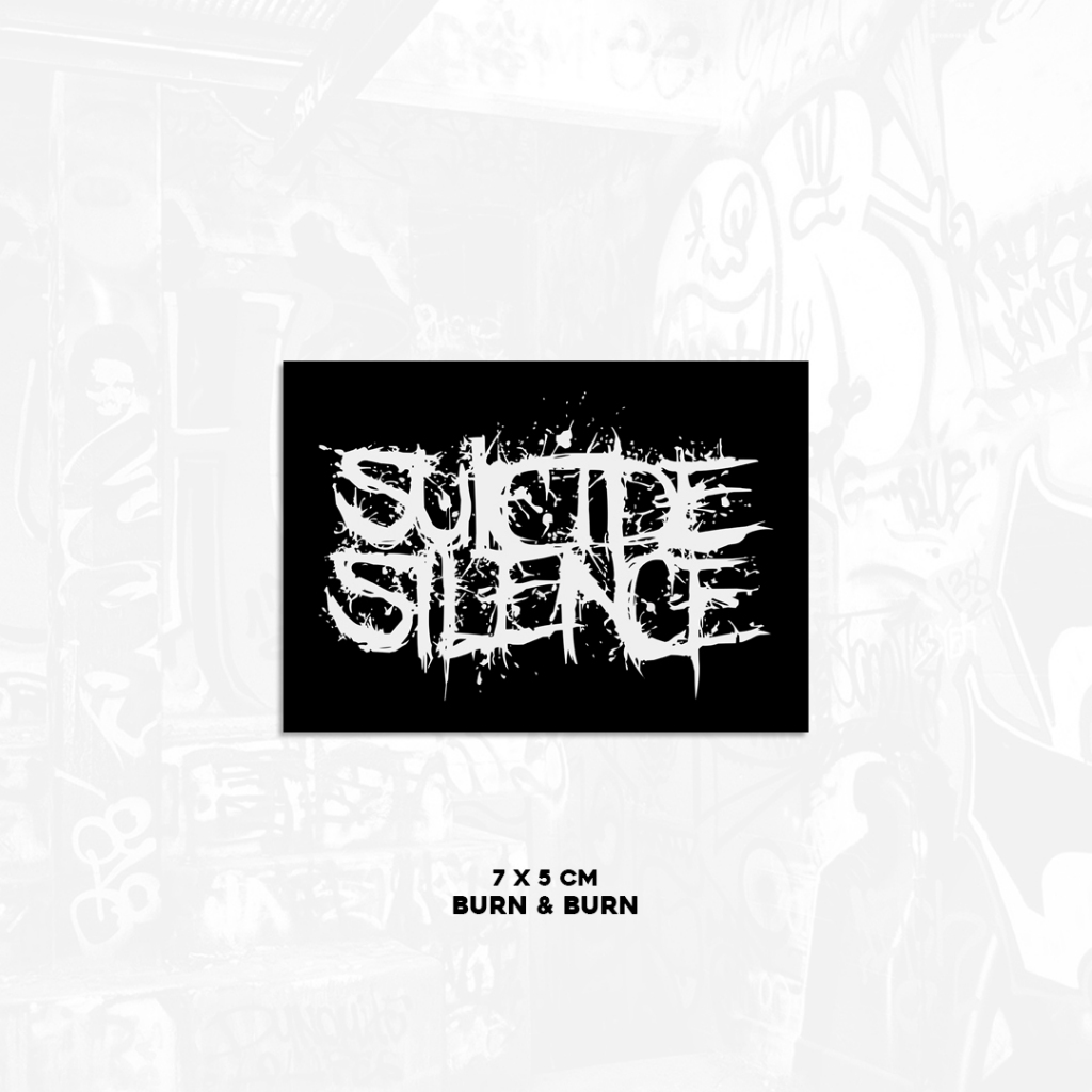 

Suicide Silence Logo | Stiker Satuan | Sticker Vinyl | Stiker Helm | Stiker Tumbler | Stiker Laptop | Stiker Glossy