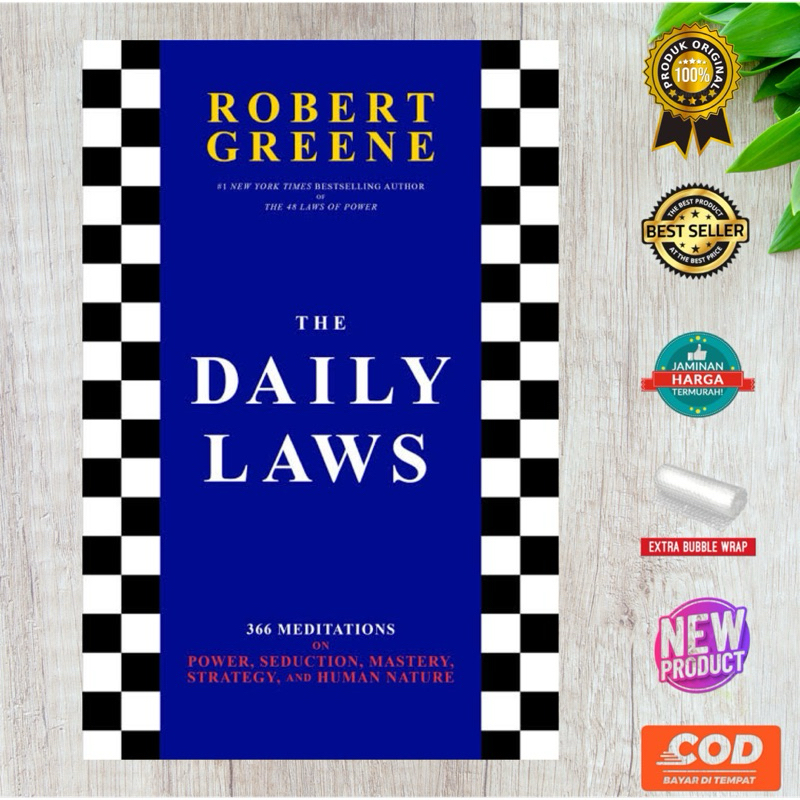 Ori, Buku THE DAILY LAWS (hukum sehari hari) - Robert greene / bahasa indonesia