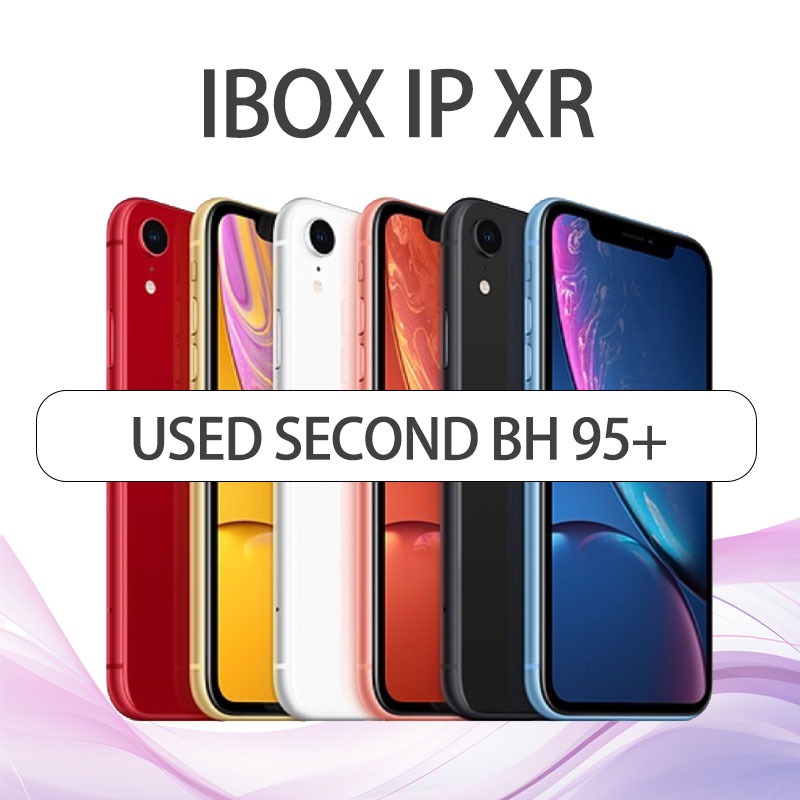 IBOX SECOND IP XR 128GB/64GB FULLSET SECOND LIKE NEW MULUS GOOD CONDITIONS