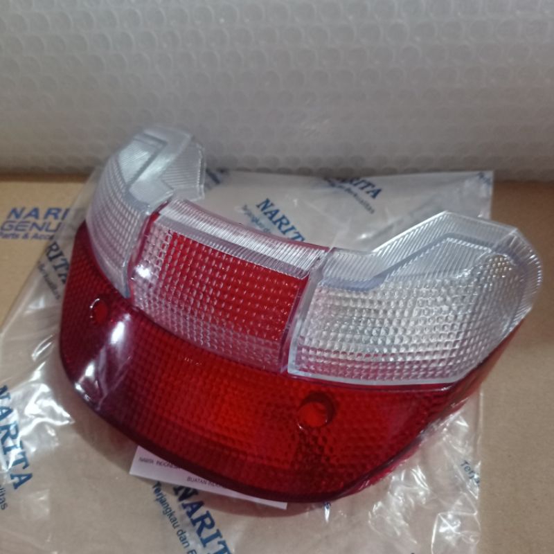 SND.Mika kaca lampu stop sen belakang Yamaha f1zr Force 1z fizr Scorpio g merah
