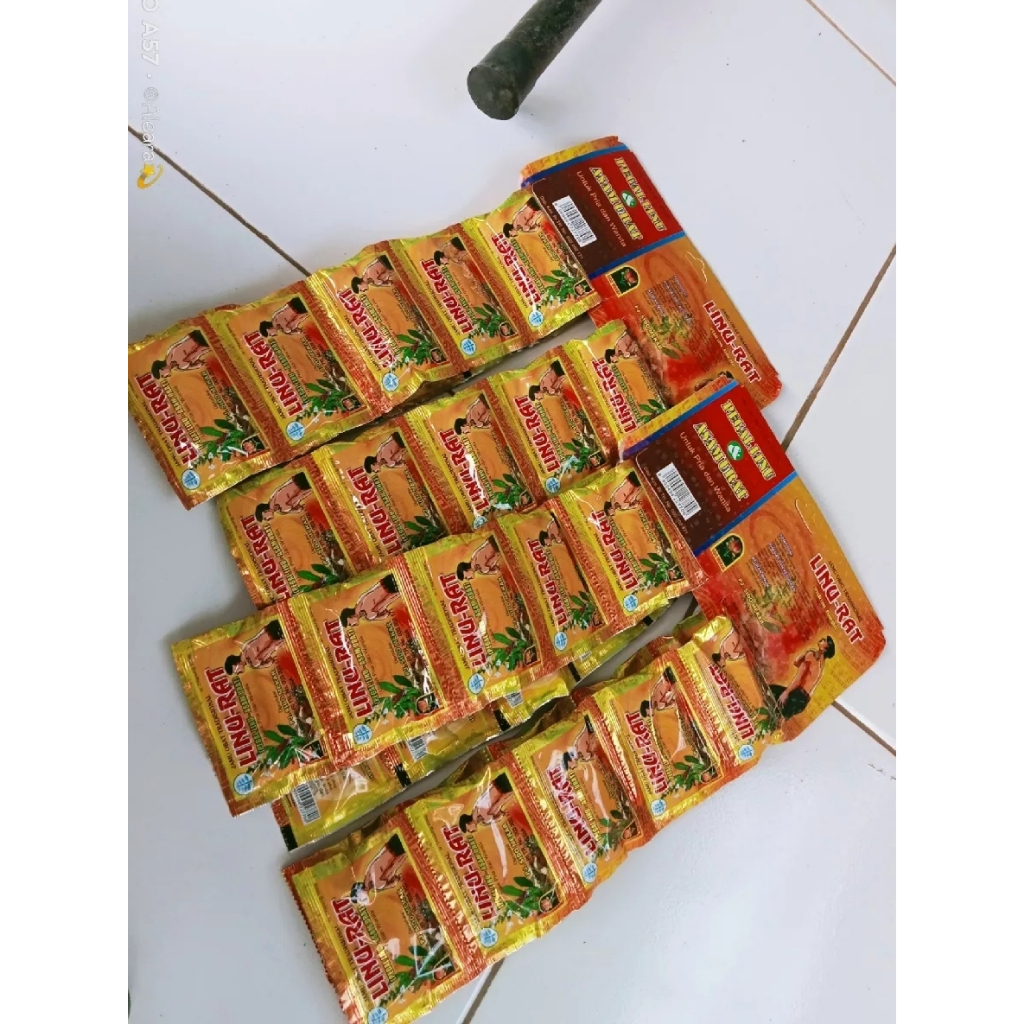 SHO linurat kapsul original 20 SACHET/1 HANGER PEGEL LINU ASAM URAT