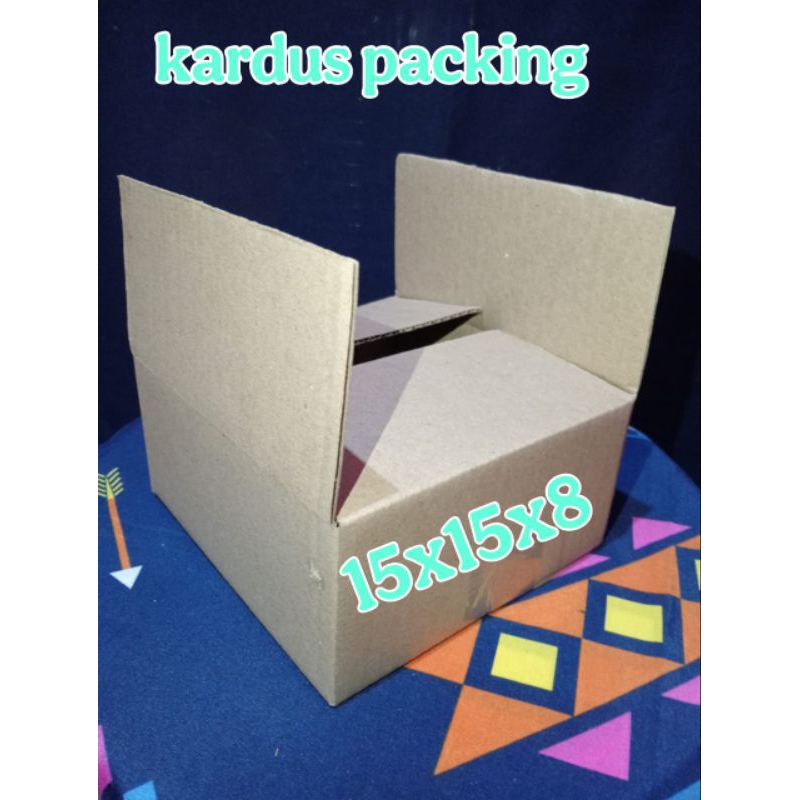 

kardus packing UK 15x15x8 kardus besar kardus kecil