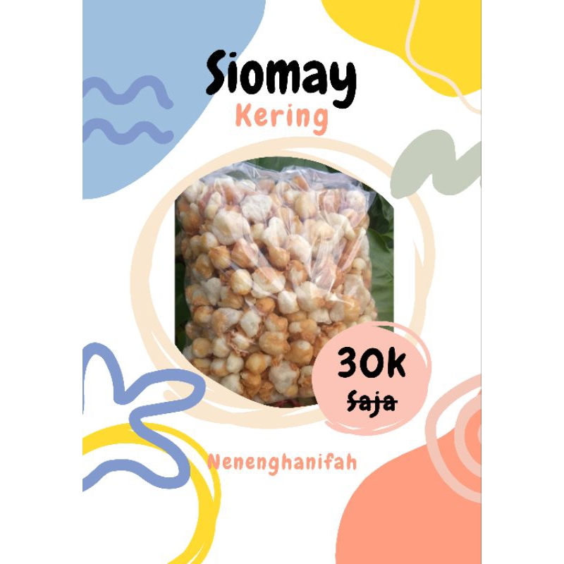 

siomay kering 1 kg renyah dan gurih