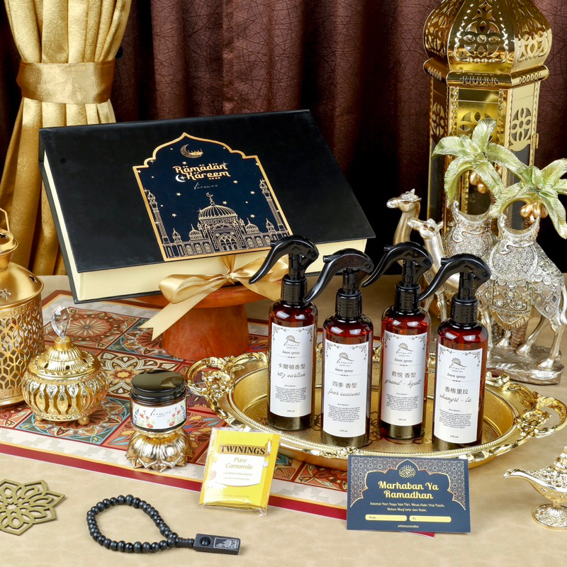 

SULTAN SIGNATURE - EID HAMPERS AROMATHERAPY / LINEN SPRAY / SCENTED CANDLE HAMPERS / SELF CARE HAMPERS RAMADAN 2025 / HAMPERS RAMADHAN / HADIAH LEBARAN / HAMPERS LEBARAN / HAMPERS CANTIK / HADIAH CANTIK / DISENFECTANT / GIFT SET