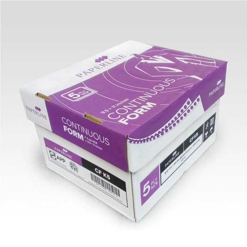 

Kertas 5 Ply paperline 9,5 x 11 Inchi Continuous From