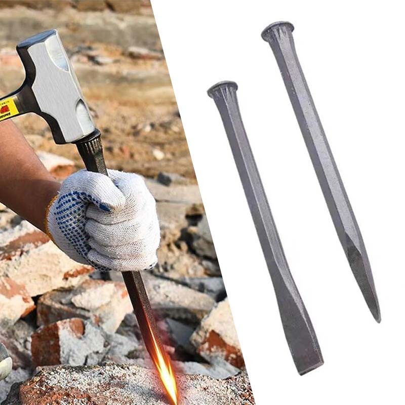 Pahat Beton Pahat Beton Lancip Pahat Baja Asli Pahat Beton Gepeng Pahat Topi Tembok Topi Pipih Lanci