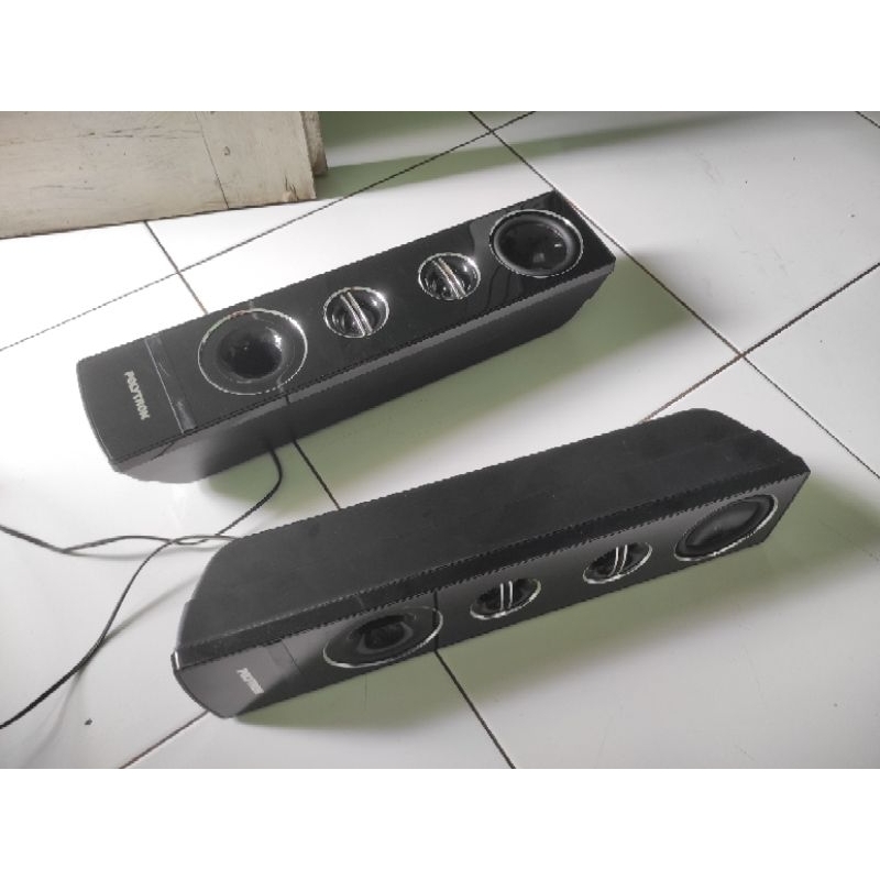 Speaker pasif bekas Polytron Soundbar TV 24inch original
