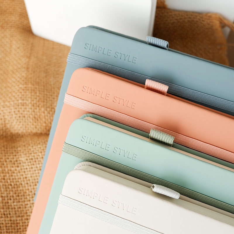 

Morandi Simple Style Hardcover Ruled Notebook A5