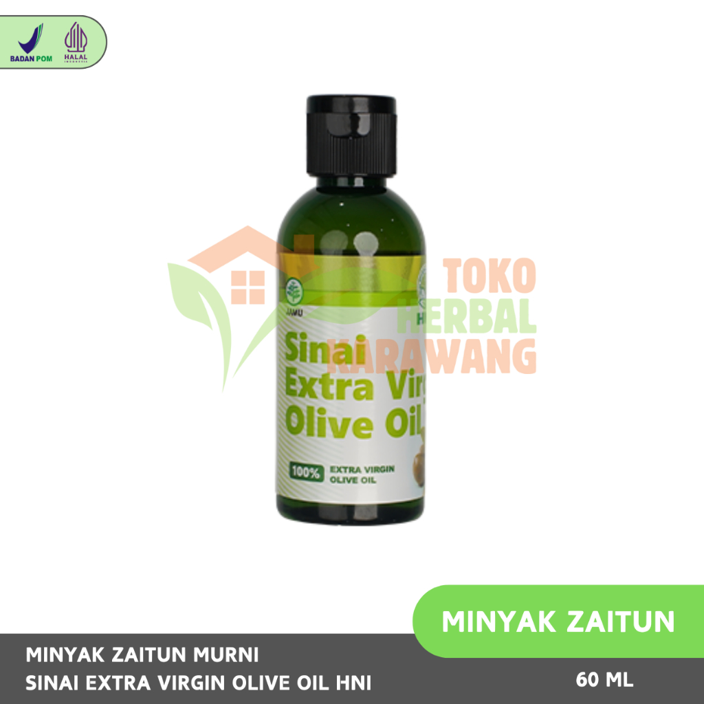 

Sinai Extra Virgin Olive Oil – Minyak Zaitun HNI HPAI Isi 60ml