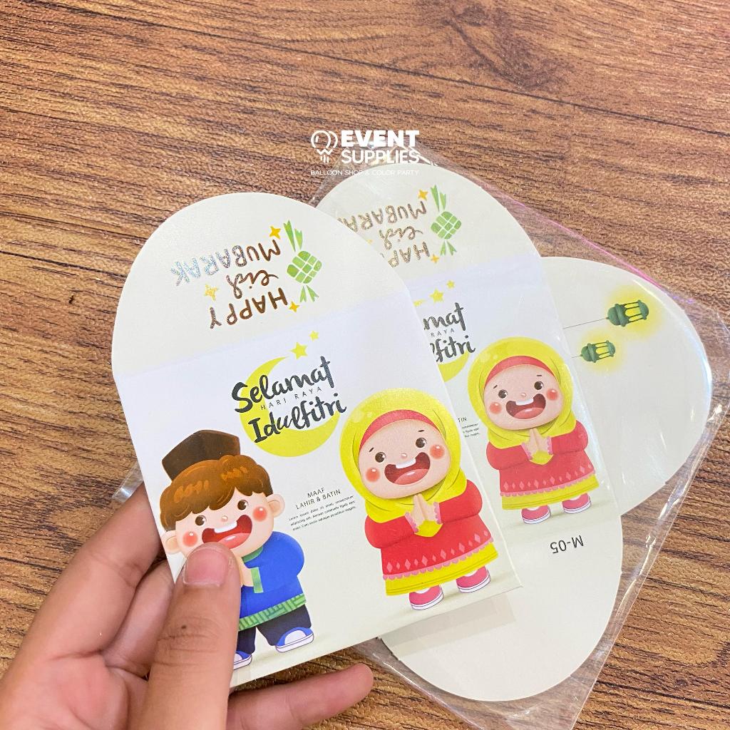 

[5 Pcs]Amplop Lebaran Lucu DIY/ Amplop Karakter/ Amplop Warna/ Amplop Karater Lucu DIY/ Amplop Lipat