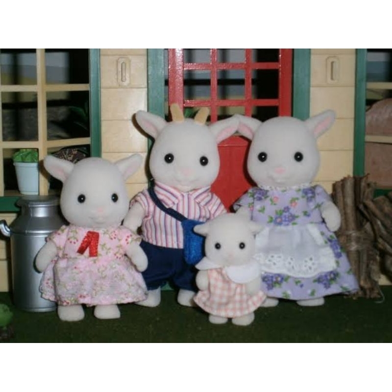 preloved Sylvanian Family: Goat Family
