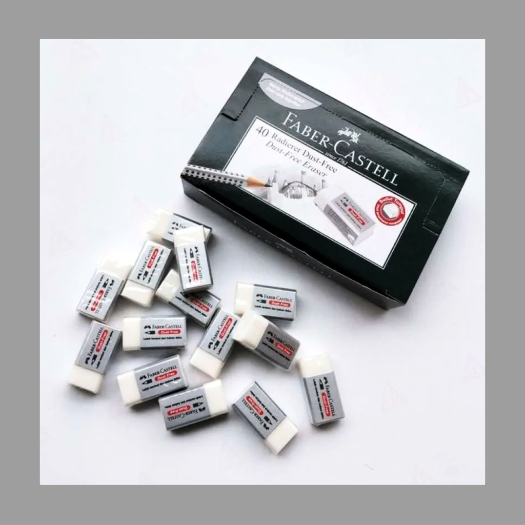 

Penghapus Faber Castell Putih / Penghapus Putih / Penghapus Pensil