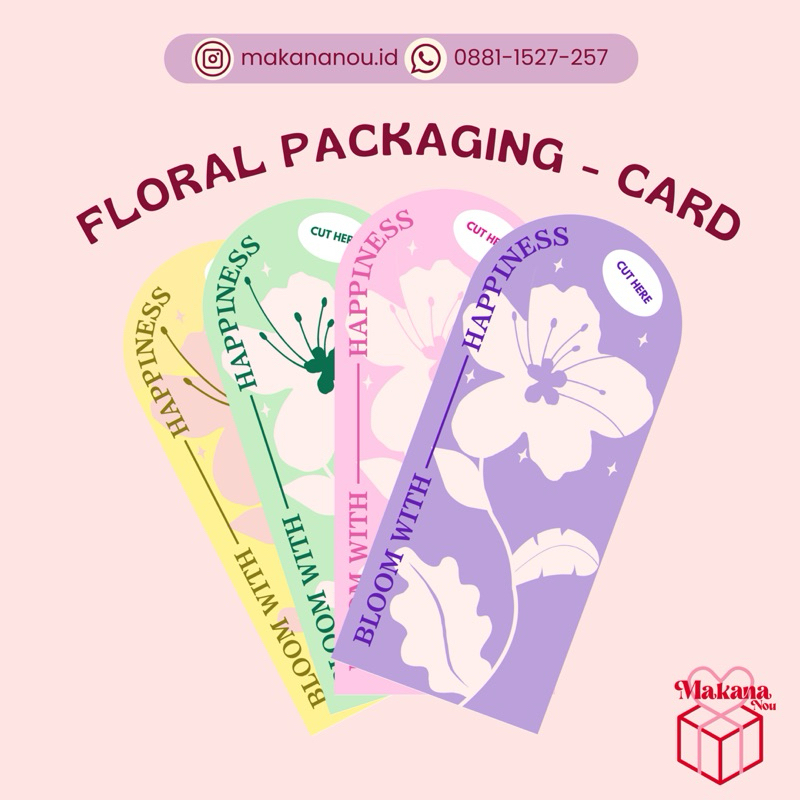 

Floral Packaging - Card (flower edition)