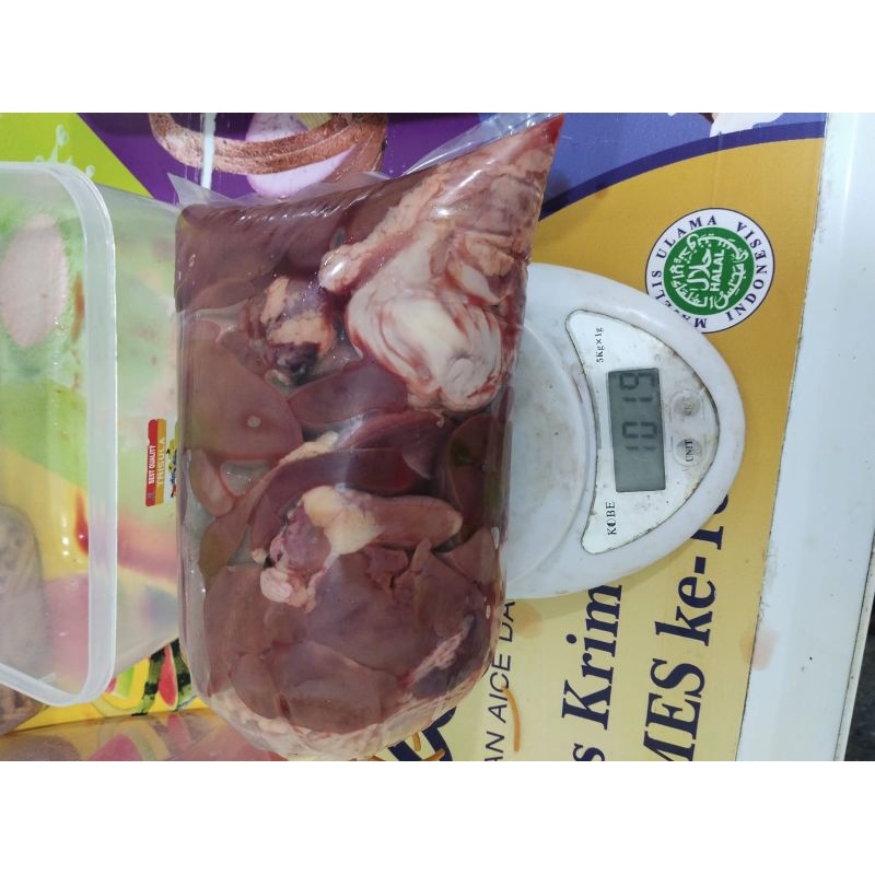 

ati ampela bersih murah meriah 1kg fresh cut jagal