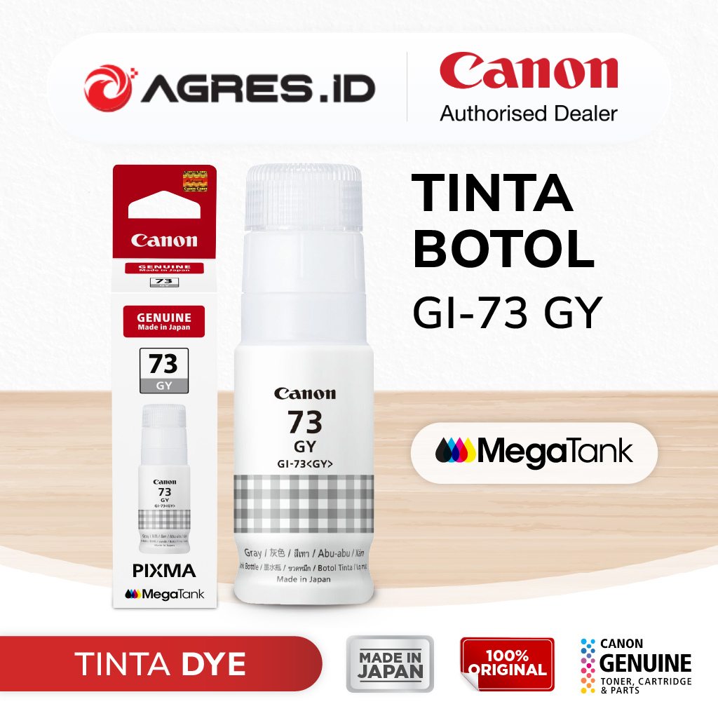 Canon Tinta 73 Grey GI73GY - G570 G670