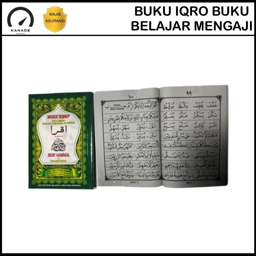 Buku Iqro Buku Belajar Mengaji 10 X 15cm Buku Mengaji Iqro Santri Anak Lengkap