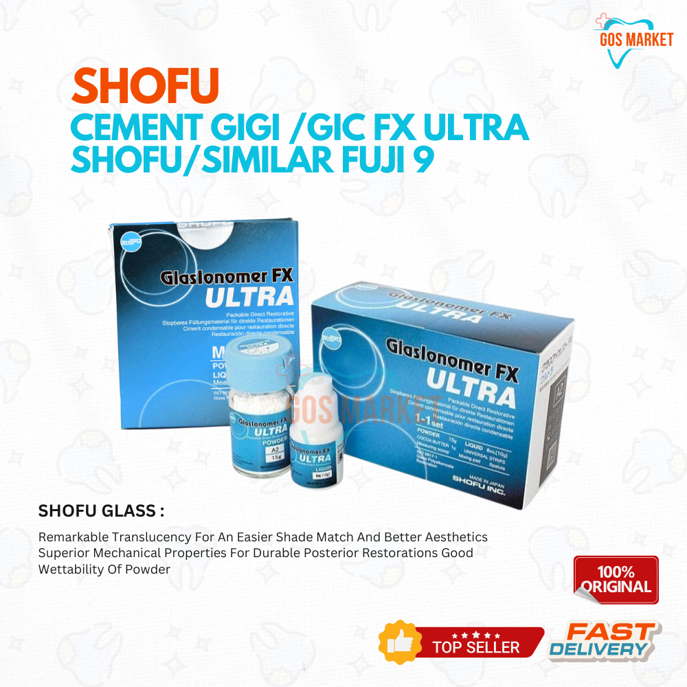 SHOFU Cement Gigi /GIC FX Ultra Shofu/Similar Fuji 9