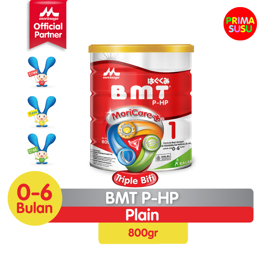Morinaga BMT PHP Formula Bayi Usia 0-6 Bulan 800g