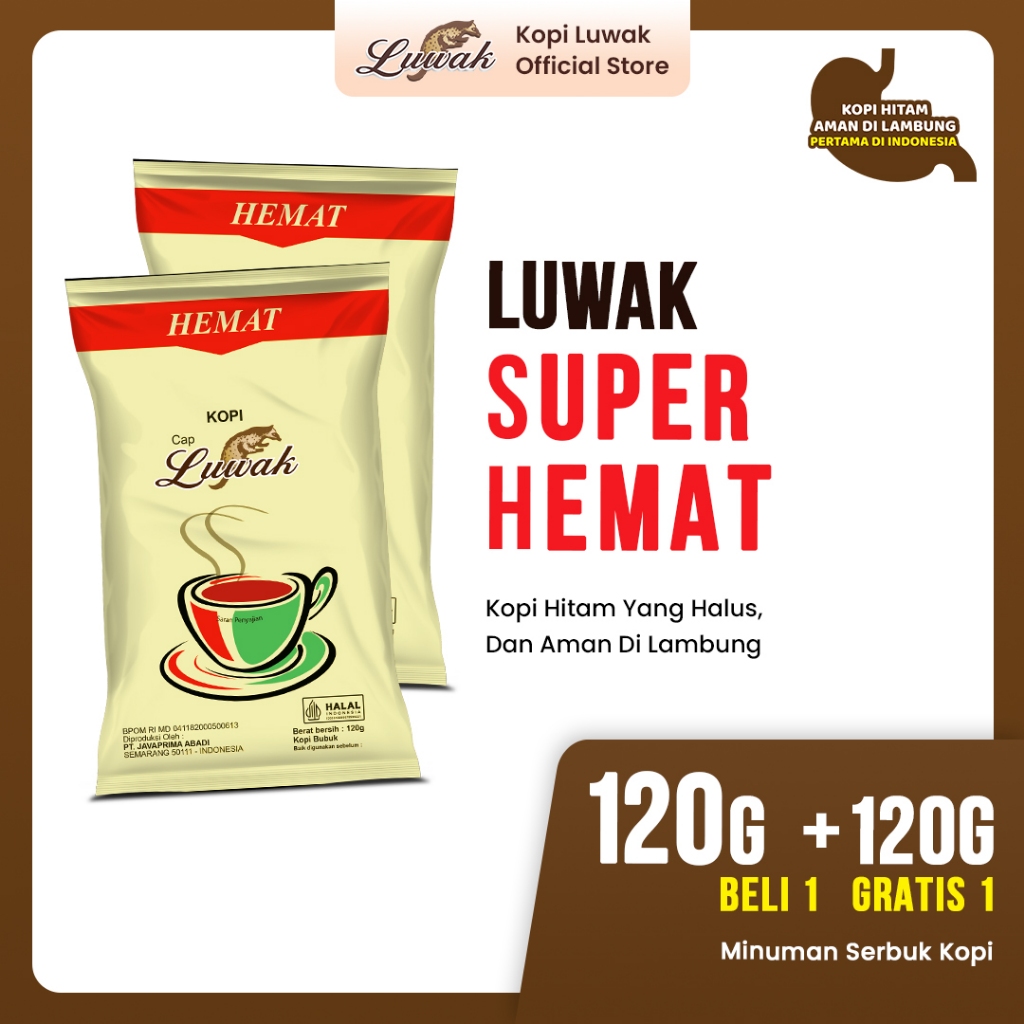 

LUWAK SUPER HEMAT PROMO BUY 1 GET 1