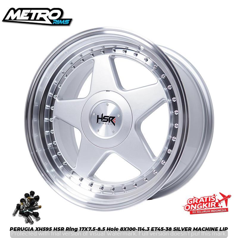 VELG RACING MODEL BINTANG CELONG RING 17 MOBIL JAZZ RS BRIO SATYA YARIS FIESTA PELEK HSR PERUGIA R17