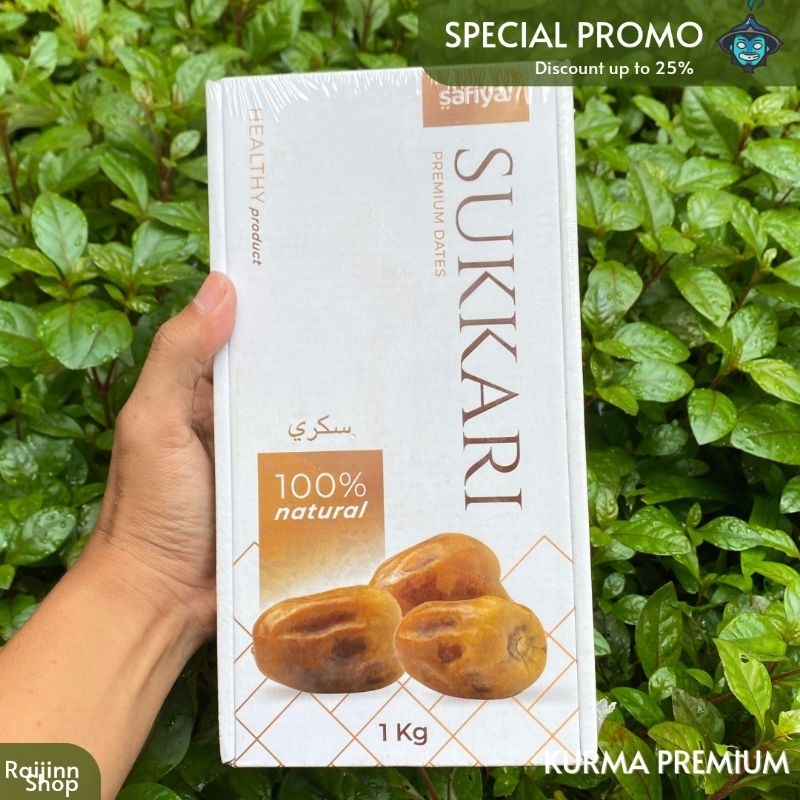 

Kurma Sukari 1KG Safiya Original Premium