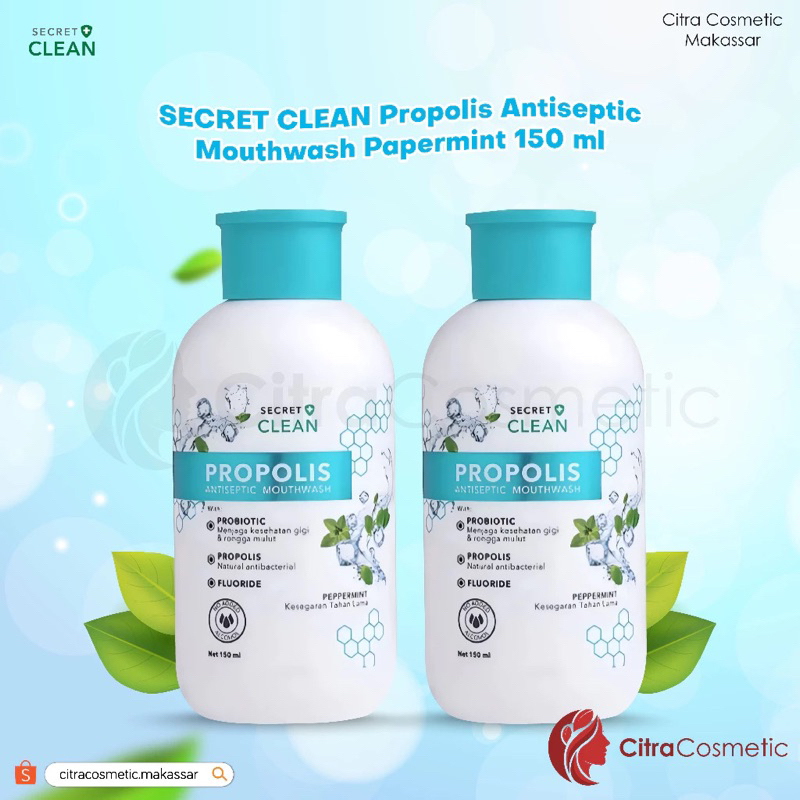 propolis antiseptic mouthwash