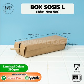 

BOX SOSIS / BOX CORNDOG / TEMPAT SOSIS