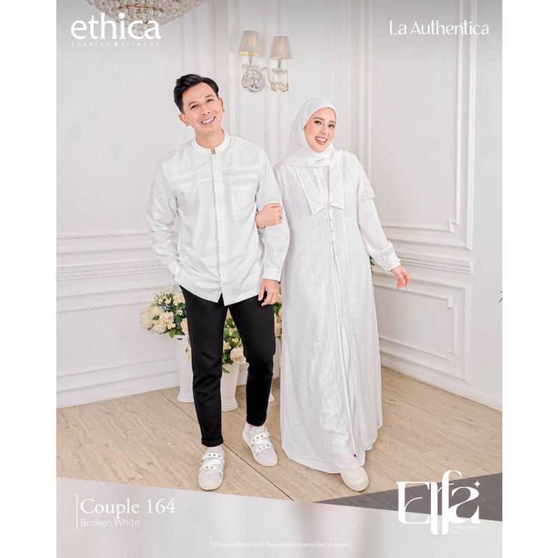 Elfa Couple Broken White || Kagumi 281 Broken White || Kahfi 255 Broken White || Sarimbit Lebaran ||