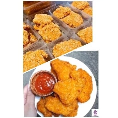 

CHICKEN KATSU BOX FROZEN ISI 6PCS. ENAK FRESH