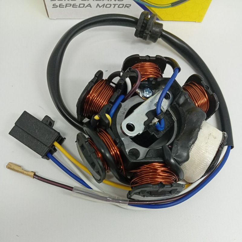 Spul Komplit Supra X CCP Spool Assy Lampu Motor Honda Supra Fit Lama Spul Komplit Fulser