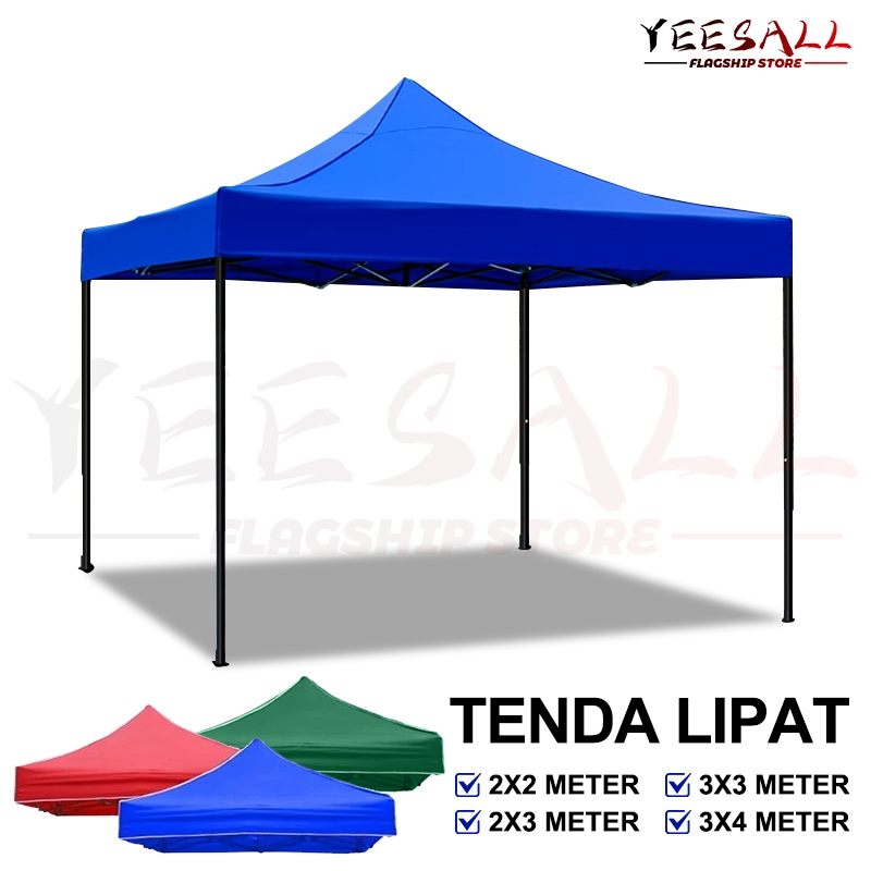 Tenda Lipat 3X3M /Tenda Lipat 2x2 Besi Petak / Tenda Bazar Pameran/ Tenda gazebo/ Tenda Berjualan