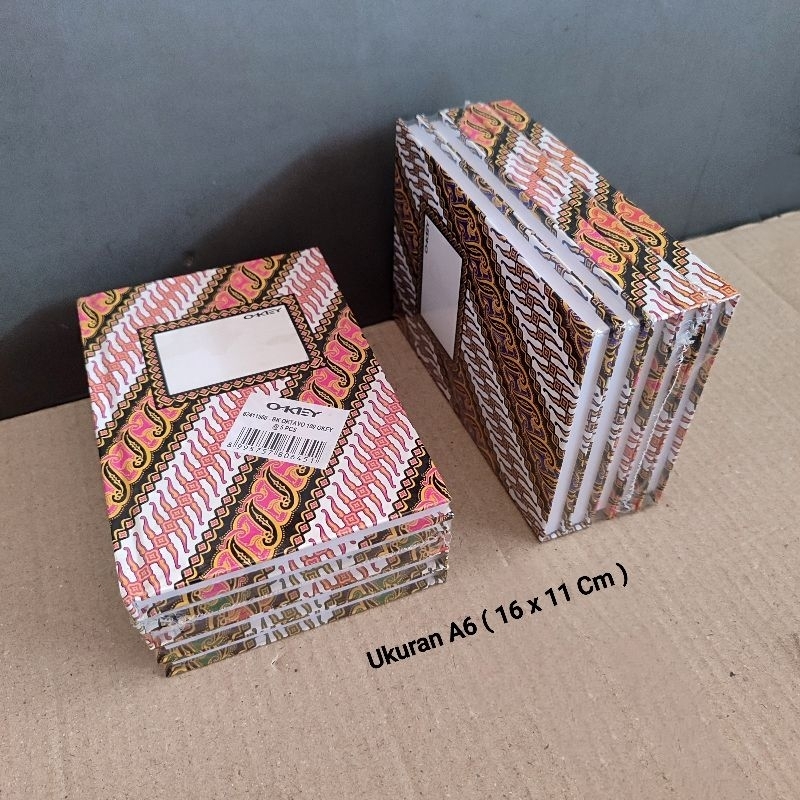 

1 Pak Buku Oktavo Okey 100 Lembar Isi 5 Pcs COVER TEBAL
