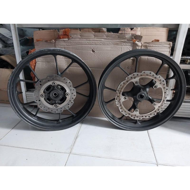 velg cbr 150 k45n full set pnp ninja rr pesenan