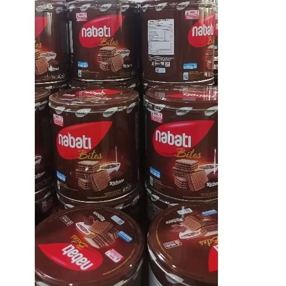 

Wafer Nabati COKELAT Kemasan Toples Kaleng Baru