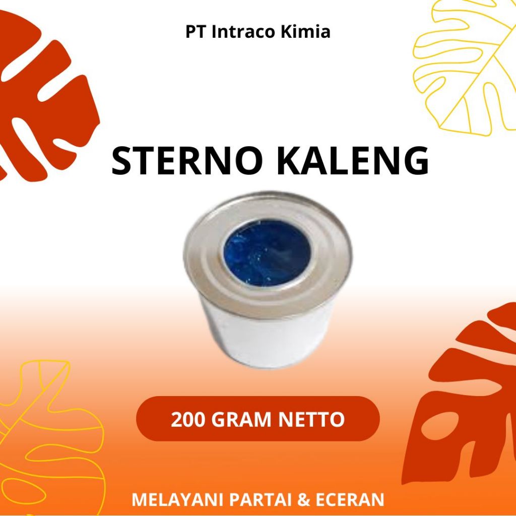 Sterno Gel / Spirtus Gel / Cairan Pembakar