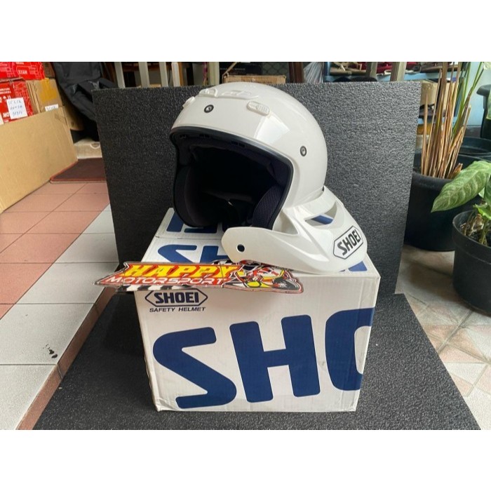 HELM HALF FACE Helm Shoei TR-3 TR3 Helm Trial