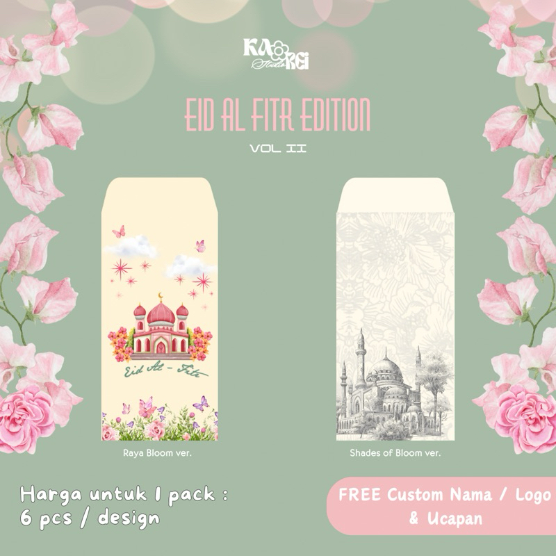 

Amplop Lebaran Custom | Eid Envelopes | Amplop Idul Fitri