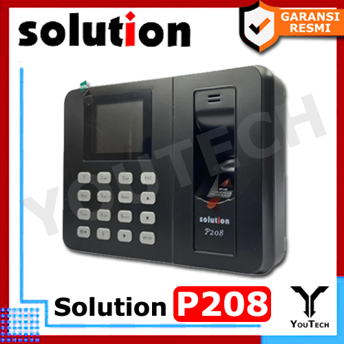 Solution P208 - Mesin Absensi Solution P208 - Fingerprint Solution P 208
