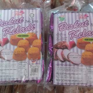

Biskuit Keladi Yam Cookies Flora 30 pcs - Kue Keladi