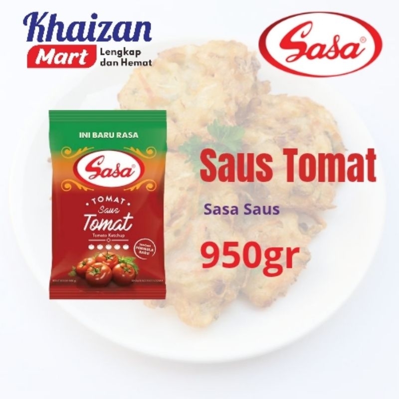 

SASA SAUS TOMAT DAN SAMBAL ASLI KEMASAN 1KG / 950GR