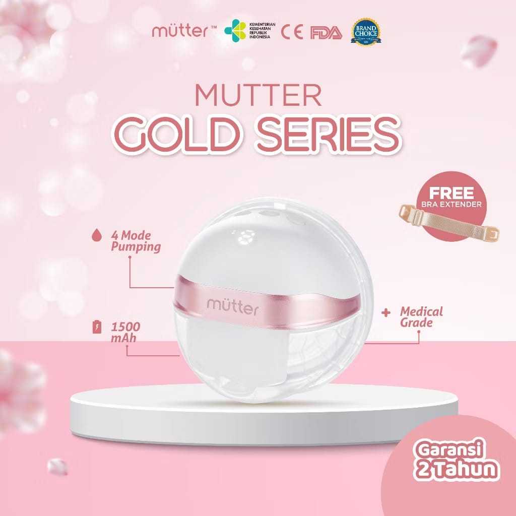 MUTTER Gold Pompa ASI Elektrik Handsfree / Mutter Breastpump Handsfree