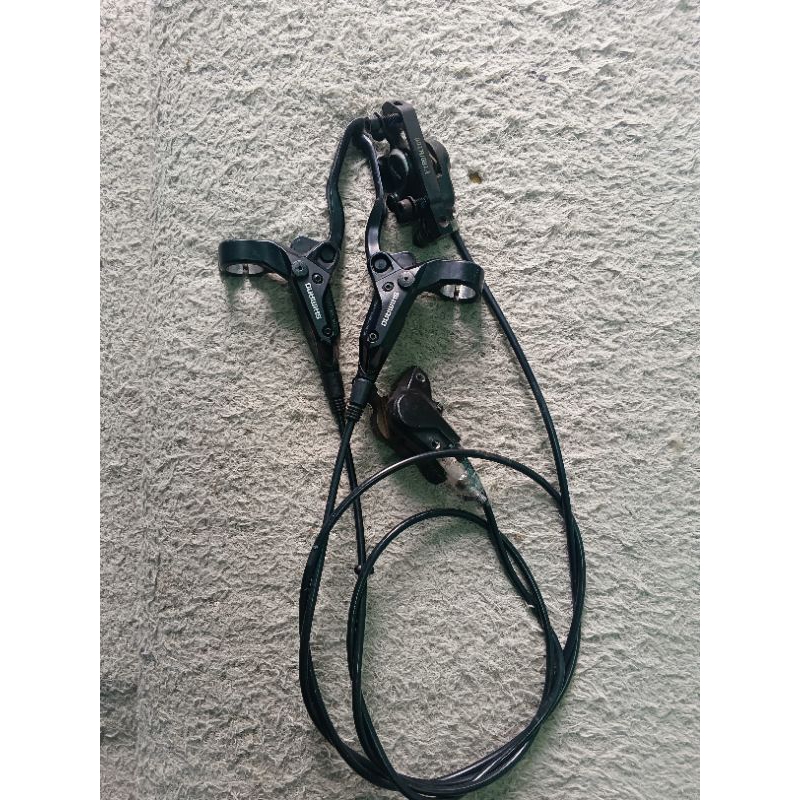 rem hidrolik shimano m315 kondisi copotan .