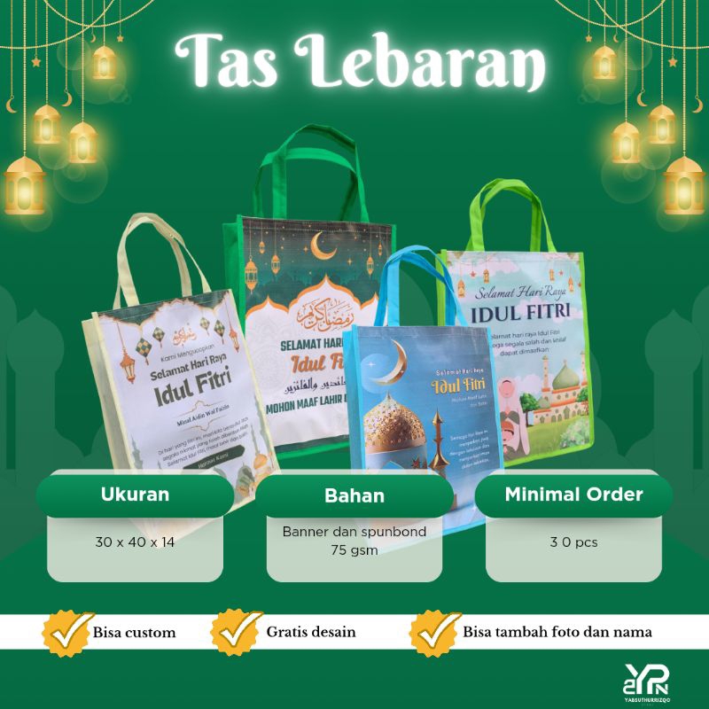 

Tas Hampers Lebaran, Tas Parcel Lebaran, Tas THR, Tas Bingkisan Hari Raya