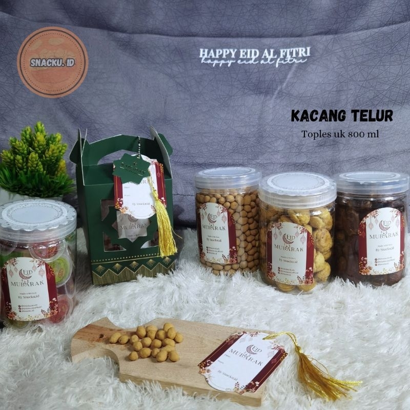 

hampers lebaran gablebox isi 1 /parcel lebaran kue kering free kartu ucapan