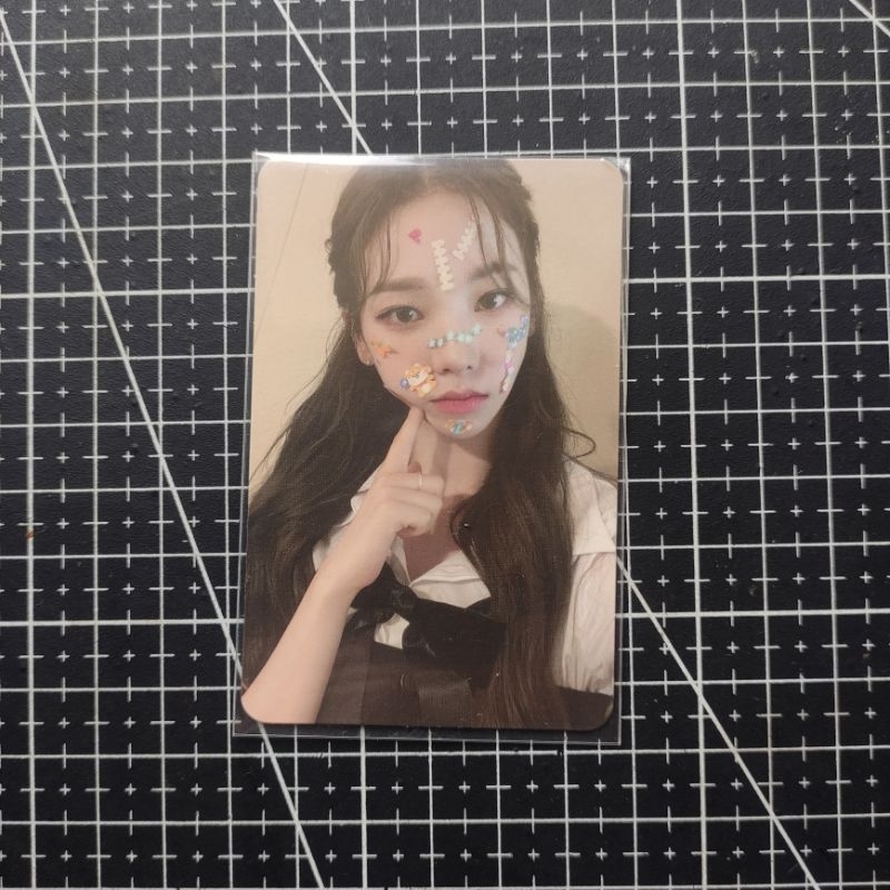 Photocard Karina aespa Photopack Girls ver sticker